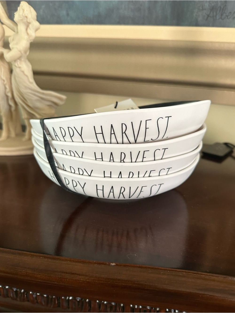 Rae Dunn ‘Happy Harvest’ Melamine Bowl Set NWT